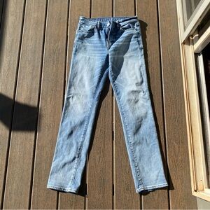 American Eagle Men’s Light Blue Straight Jeans